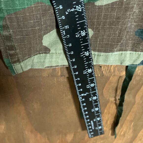 Vanguard Army Battle Unisex Trousers BDU Green Woodlands Camo Uniform Small R - Picture 8 of 11